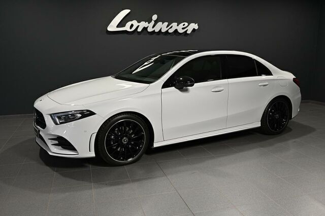 Gebraucht Mercedes A200 AMG 163 PS (119 kW) 2022 Digitalweiß metallic Limousine