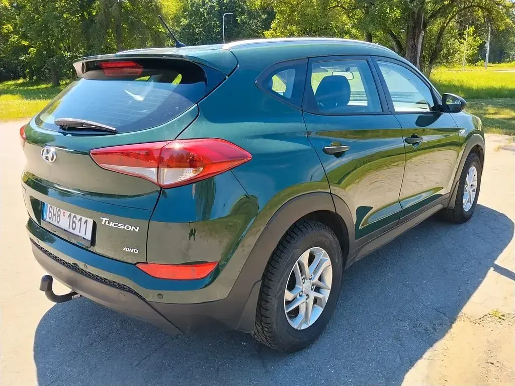 Gebraucht Hyundai Tucson 136 PS (100 kW) 2017 Grün SUV