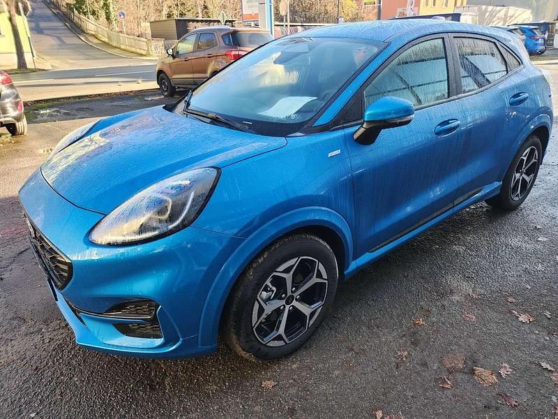 Neu Ford Puma ST-Line 125 PS (91 kW) 2025 Digital aqua blue SUV