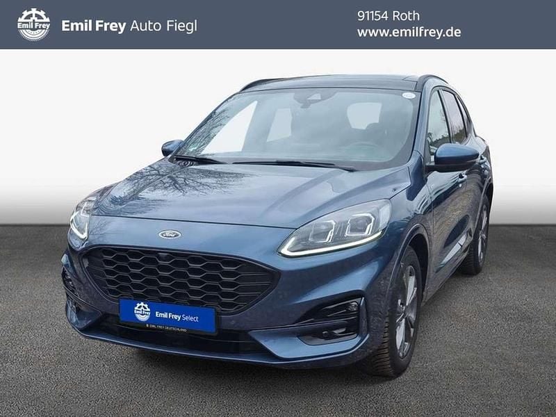 Chrome blue metallic Gebraucht 2023 Ford Kuga ST-Line X SUV | 24.850 € (Guter Preis) - Bild 1/4