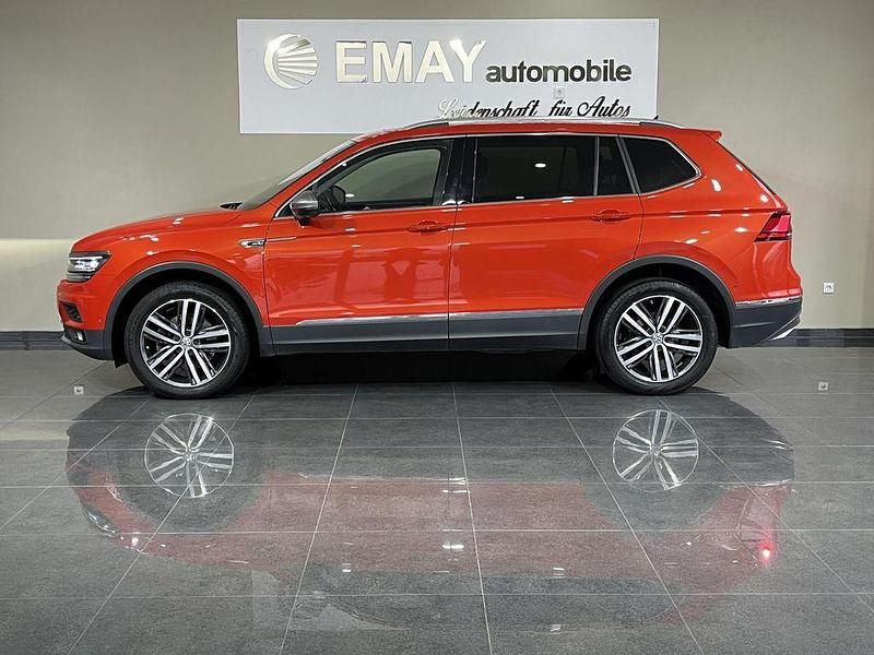 Orange Gebraucht 2020 VW Tiguan Allspace Highline SUV | 28.498 € (Guter Preis) - Bild 1/4