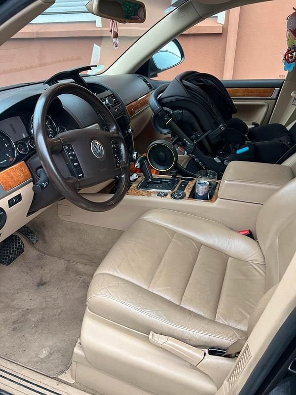 Gebraucht VW Touareg 239 PS (175 kW) 2008 Schwarz SUV