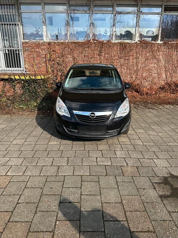 Gebraucht Opel Meriva 120 PS (88 kW) 2010 Schwarz Van / Kleinbus