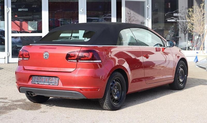 Gebraucht VW Golf Cabriolet 140 PS (102 kW) 2014 Rot Cabrio