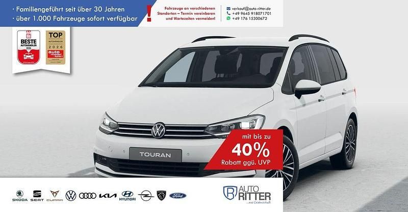 Neu VW Touran 150 PS (110 kW) 2026 Weiß Van / Kleinbus