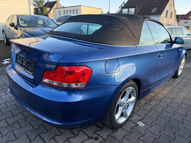 Gebraucht BMW 120 Cabriolet Efficient Dynamics 177 PS (130 kW) 2008 Blau Cabrio