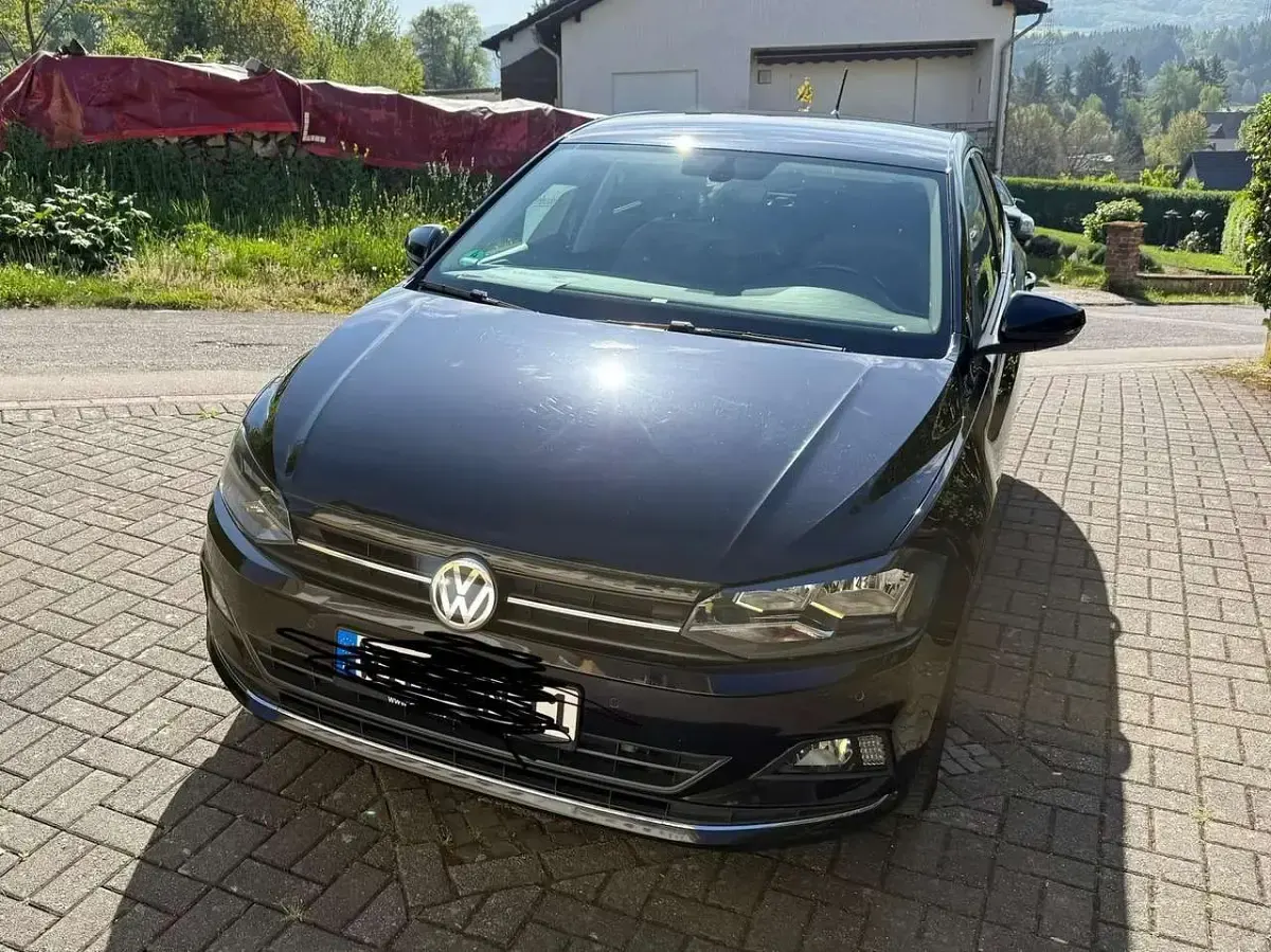 Gebraucht VW Polo Highline 95 PS (69 kW) 2019 Schwarz Kleinwagen