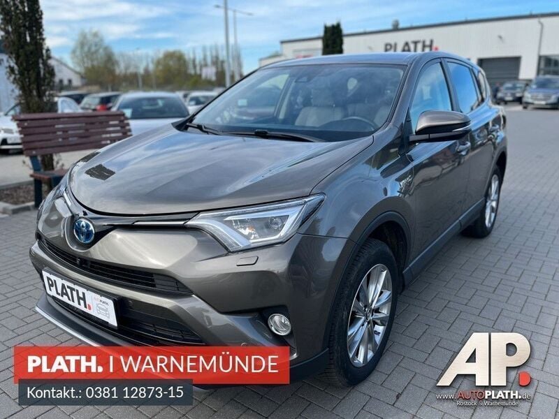 Gebraucht Toyota RAV4 Hybrid Executive 197 PS (144 kW) 2017 Braun SUV