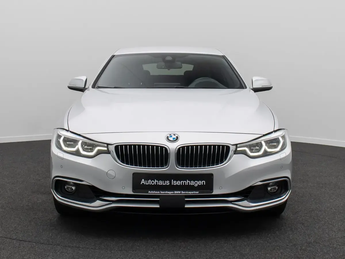 Gebraucht BMW 420 Gran Coupé Luxury Line 184 PS (135 kW) 2017 Glaciersilbera83schwarz Coupé