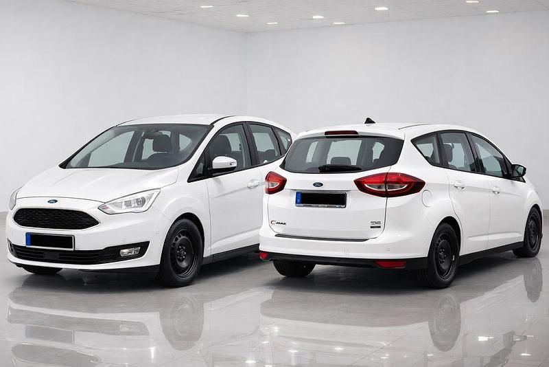 Gebraucht Ford C-MAX Trend 125 PS (91 kW) 2016 Weiß Van / Kleinbus