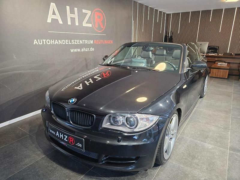 Schwarz Gebraucht 2009 BMW 118 Cabriolet Advantage Cabrio | 10.990 € (Fairer Preis) - Bild 1/4