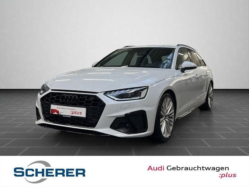 Gebraucht Audi A4 S-Line 150 PS (110 kW) 2022 Gletscherweiß metallic Kombi