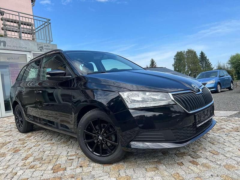 Gebraucht Skoda Fabia 95 PS (69 kW) 2019 Schwarz Kleinwagen