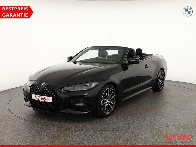 Saphirschwarzmet. (metallic) Gebraucht 2023 BMW 420 M Sport Cabrio | 44.490 € (Fairer Preis) - Bild 1/4
