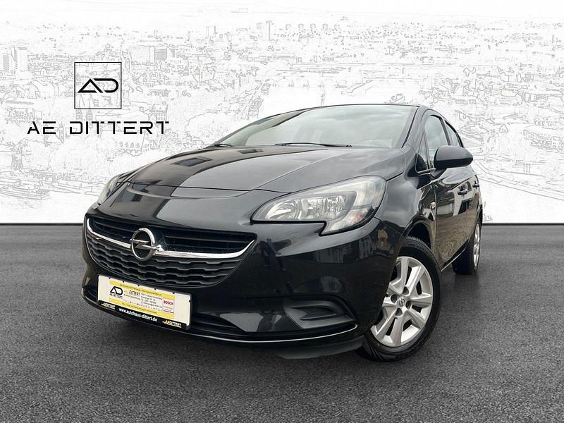 Schwarz Gebraucht 2015 Opel Corsa Edition Kleinwagen | 7.490 € (Fairer Preis) - Bild 1/4