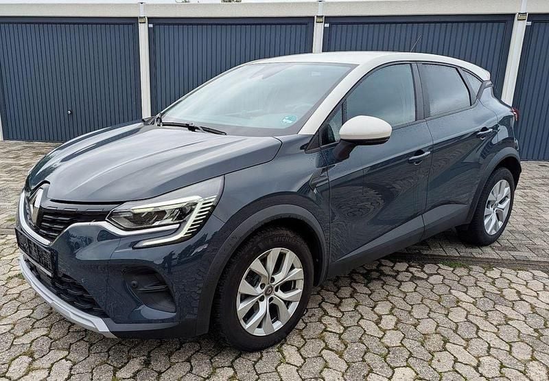 Blau Gebraucht 2021 Renault Captur SUV | 13.600 € (Guter Preis) - Bild 1/4