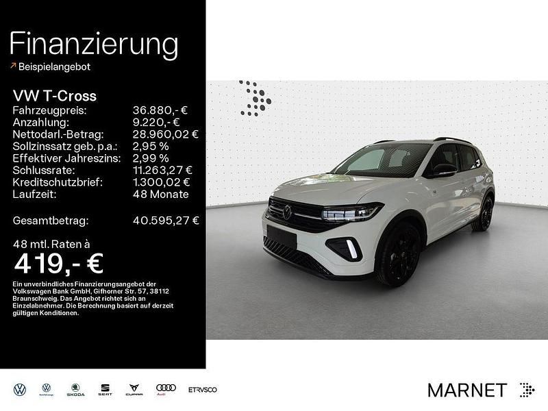 Weiß Neu 2025 VW T-Cross R-line SUV | 36.880 € - Bild 1/4
