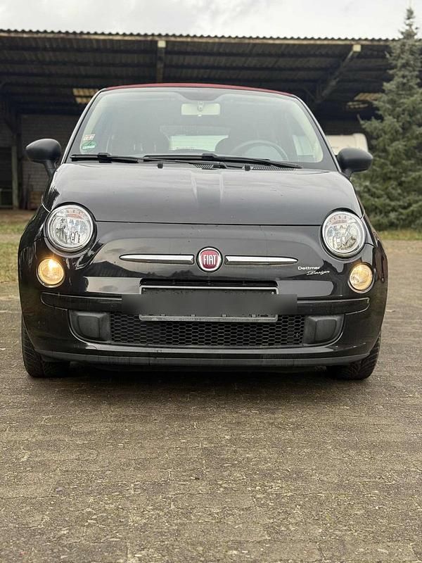 Schwarz Gebraucht 2010 Fiat 500C Cabrio | 4.500 € - Bild 1/4