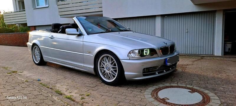 Silber Gebraucht 2000 BMW 330 Cabriolet Cabrio | 6.499 € - Bild 1/4