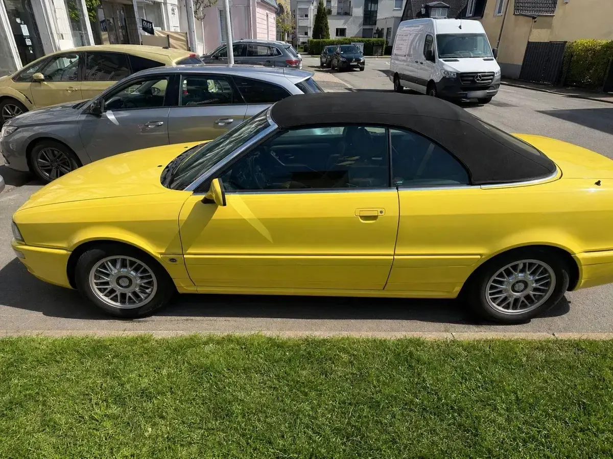 Usata Audi 80 90 CV (66 kW) 1995 Giallo Cabrio