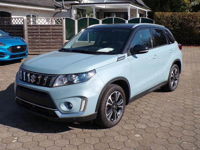 Blau metallic Gebraucht 2019 Suzuki Vitara Comfort SUV | 16.800 € (Fairer Preis) - Bild 1/4