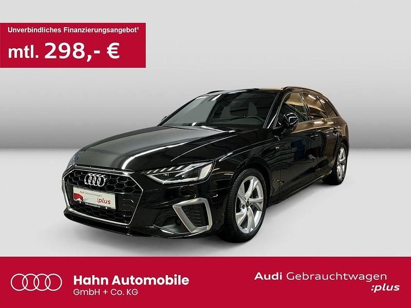 Mythosschwarz metallic Gebraucht 2024 Audi A4 S-Line Kombi | 34.490 € (Guter Preis) - Bild 1/3