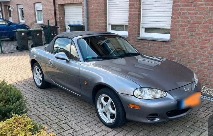 Gebraucht Mazda MX5 110 PS (80 kW) 2003 Grau Cabrio