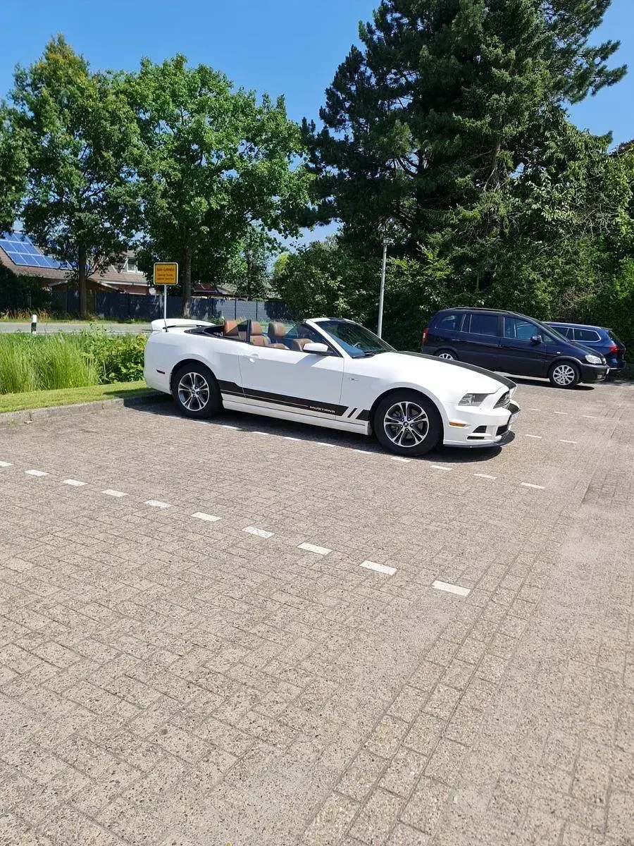 Gebraucht Ford Mustang 305 PS (224 kW) 2013 Weiß Cabrio