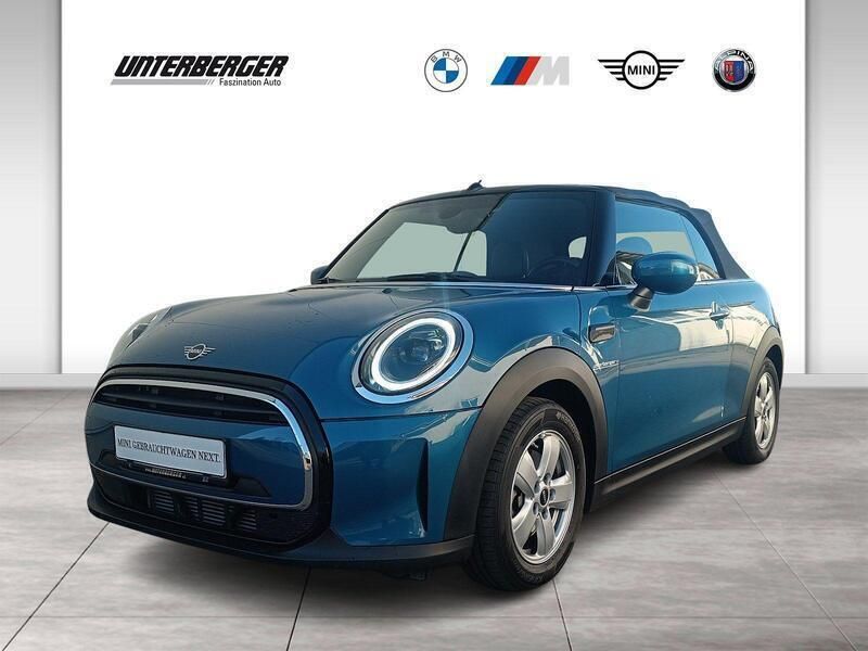 Island blue Gebraucht 2022 Mini One Cabriolet Cabrio | 22.780 € (Fairer Preis) - Bild 1/4