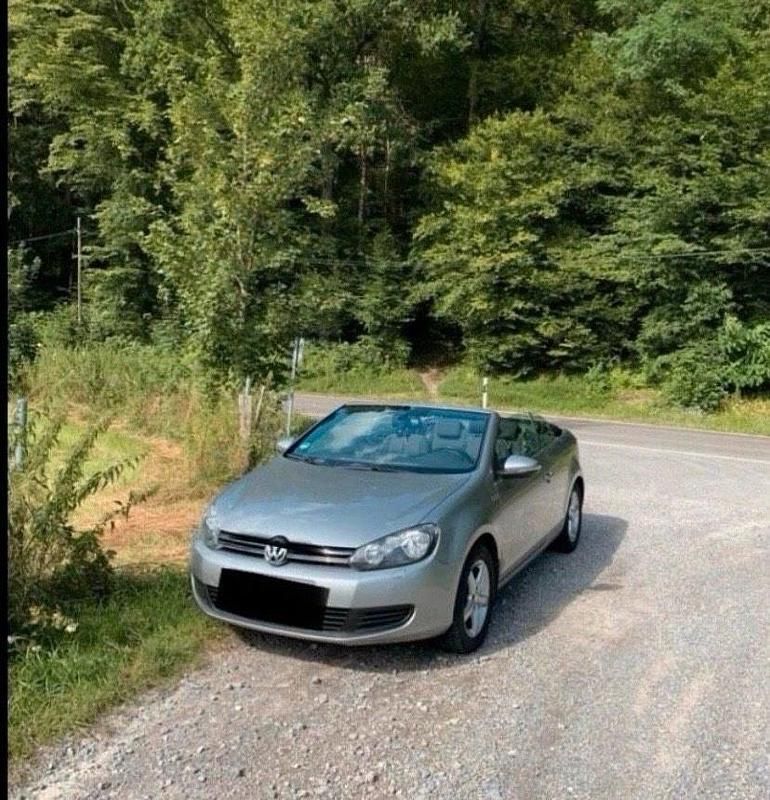 Gebraucht VW Golf Cabriolet 122 PS (89 kW) 2013 Silber Cabrio