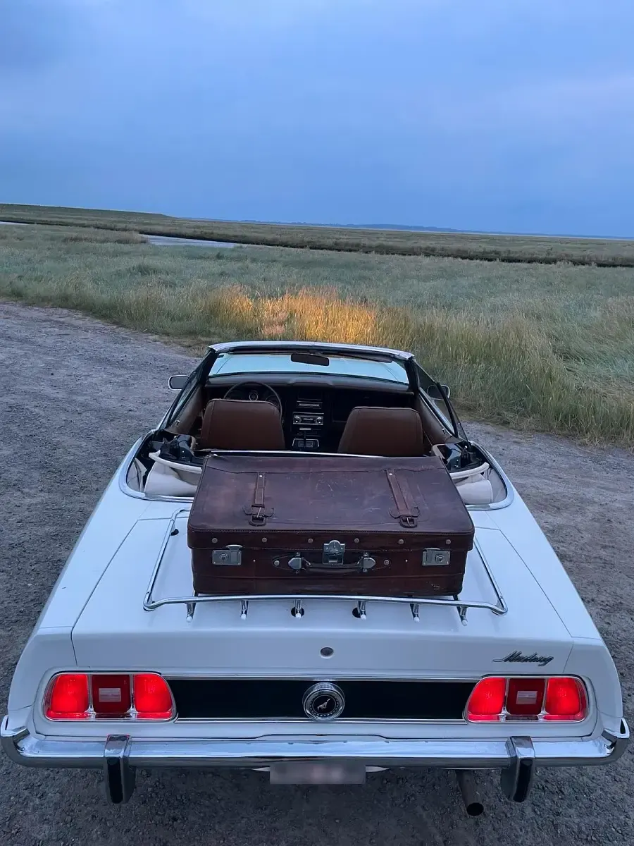 Gebraucht Ford Mustang 148 PS (108 kW) 1973 Weiß Cabrio