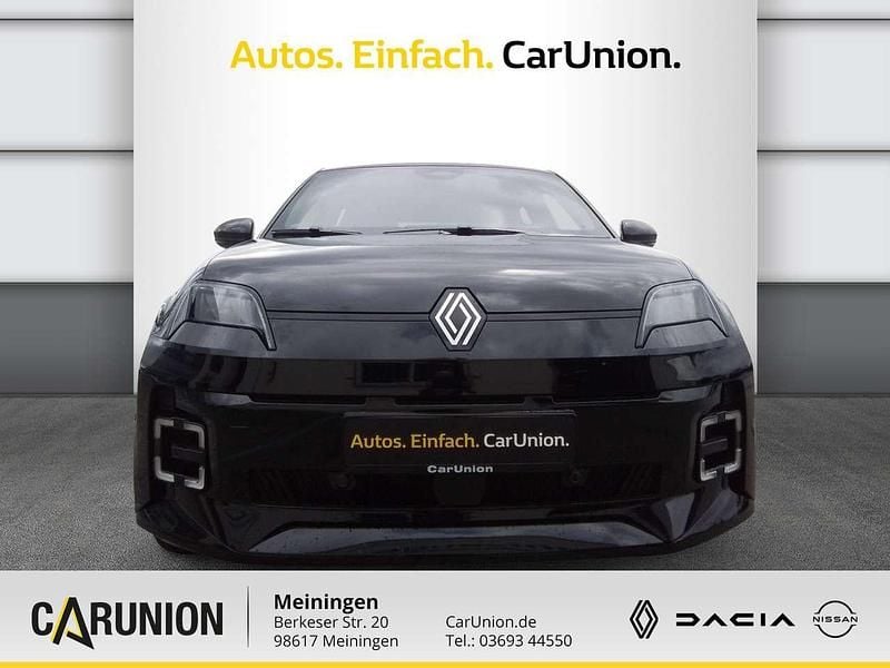 Neu Renault 5 E-Tech Iconic 100 kW (136 PS) 2025 Black pearlschwarz metallic Limousine