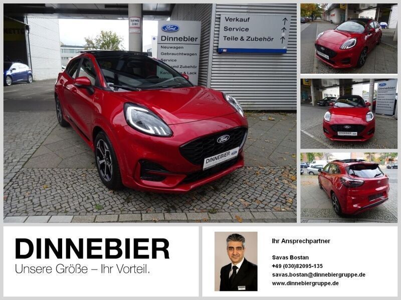 Fantastic red met (metallic) Neu 2024 Ford Puma ST-Line X Limousine | 32.589 € (Teuer) - Bild 1/2