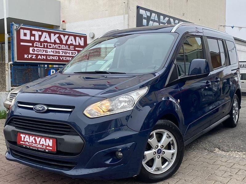 Blau Gebraucht 2016 Ford Grand Tourneo Connect Titanium Van / Kleinbus | 6.990 € (Superpreis) - Bild 1/4