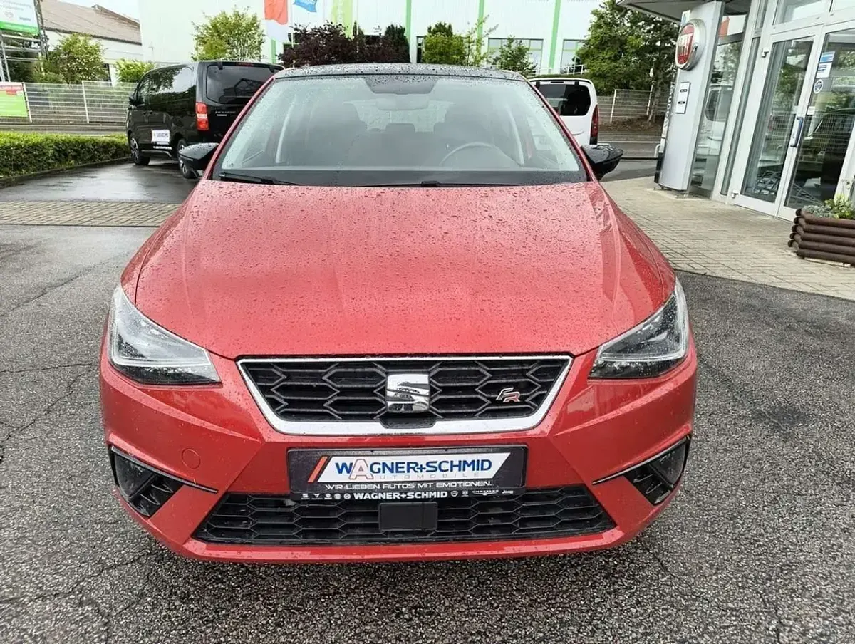 Gebraucht Seat Ibiza FR 95 PS (69 kW) 2017 Desire rot, desire rot (metallic) Kleinwagen