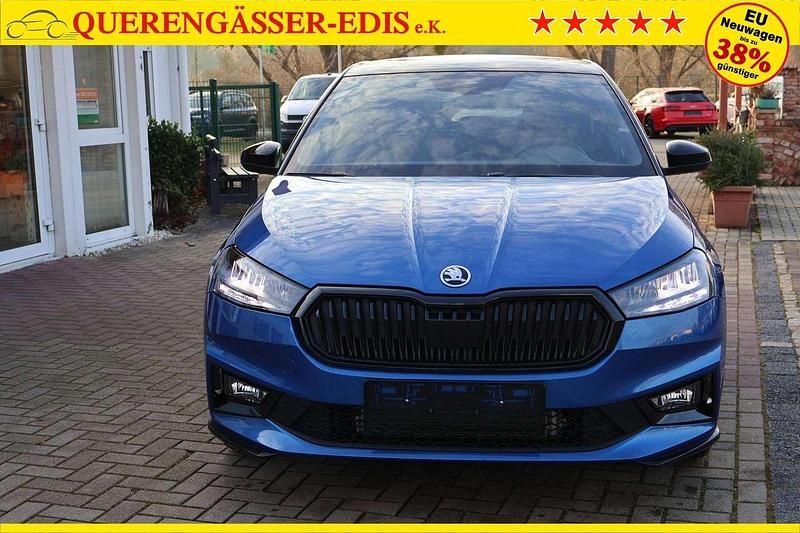 Neu Skoda Fabia Monte Carlo 116 PS (85 kW) 2025 Blau Limousine