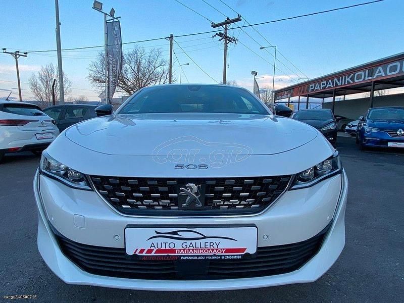 Weiß Gebraucht 2020 Peugeot 508 GT Limousine | 24.400 € (Fairer Preis) - Bild 1/4