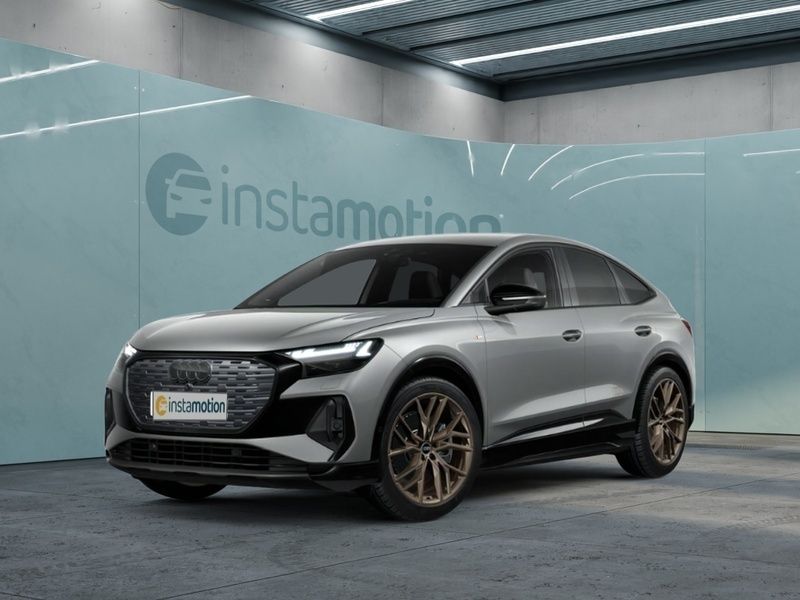 Grau Gebraucht 2022 Audi Q4 e-tron Sport SUV | 37.820 € (Etwas zu teuer) - Bild 1/3