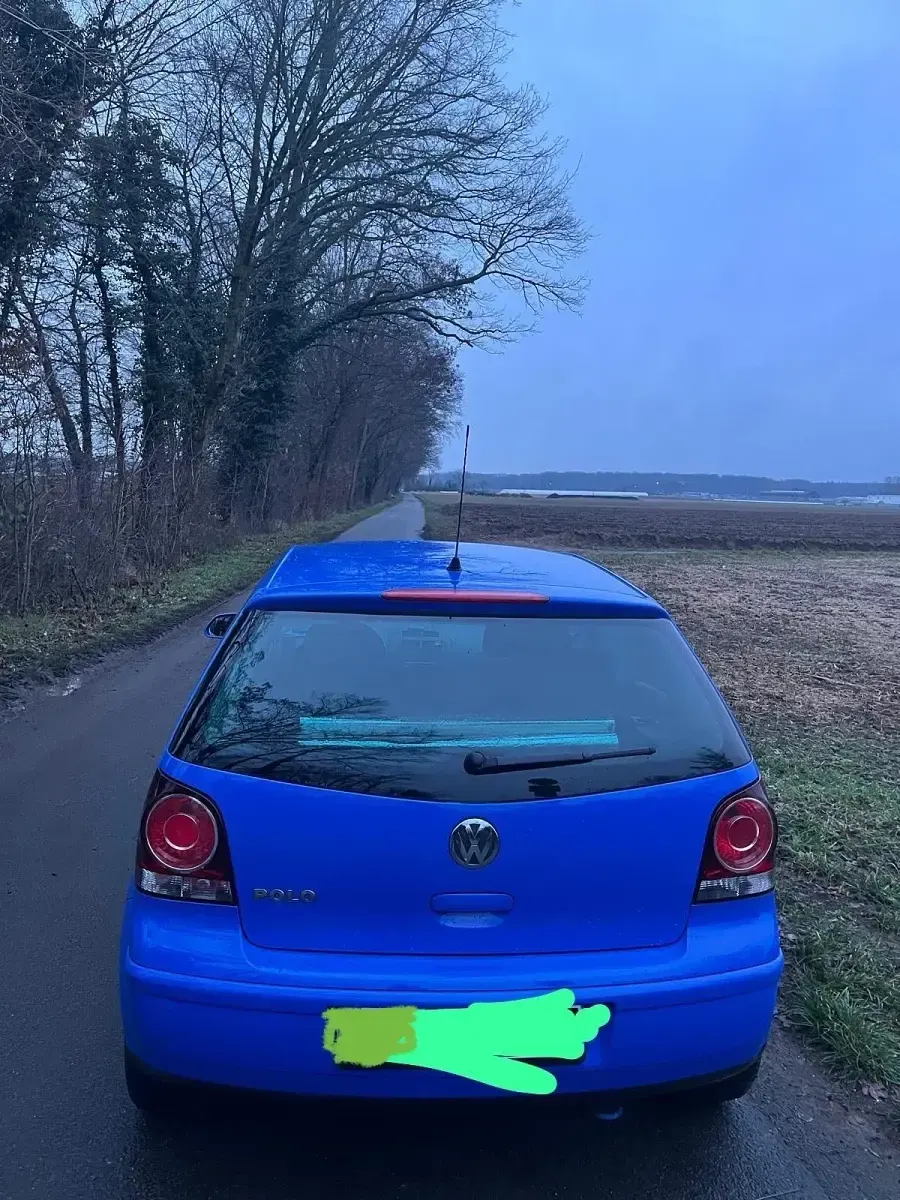 Gebraucht VW Polo 60 PS (44 kW) 2008 Blau Kleinwagen
