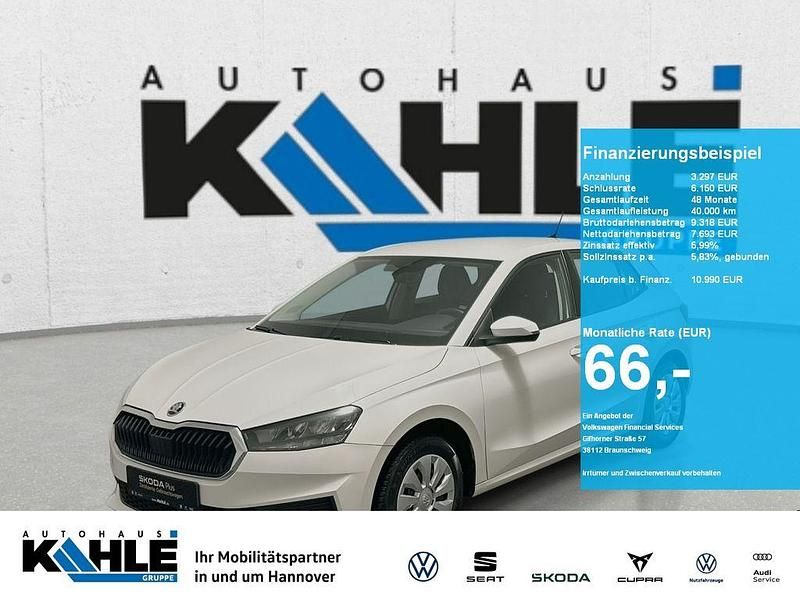 Gebraucht Skoda Fabia Ambition 65 PS (47 kW) 2022 Weiß Limousine