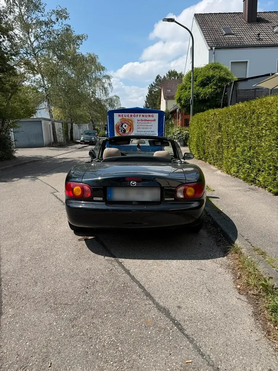 Gebraucht Mazda MX5 140 PS (102 kW) 1998 Schwarz Cabrio