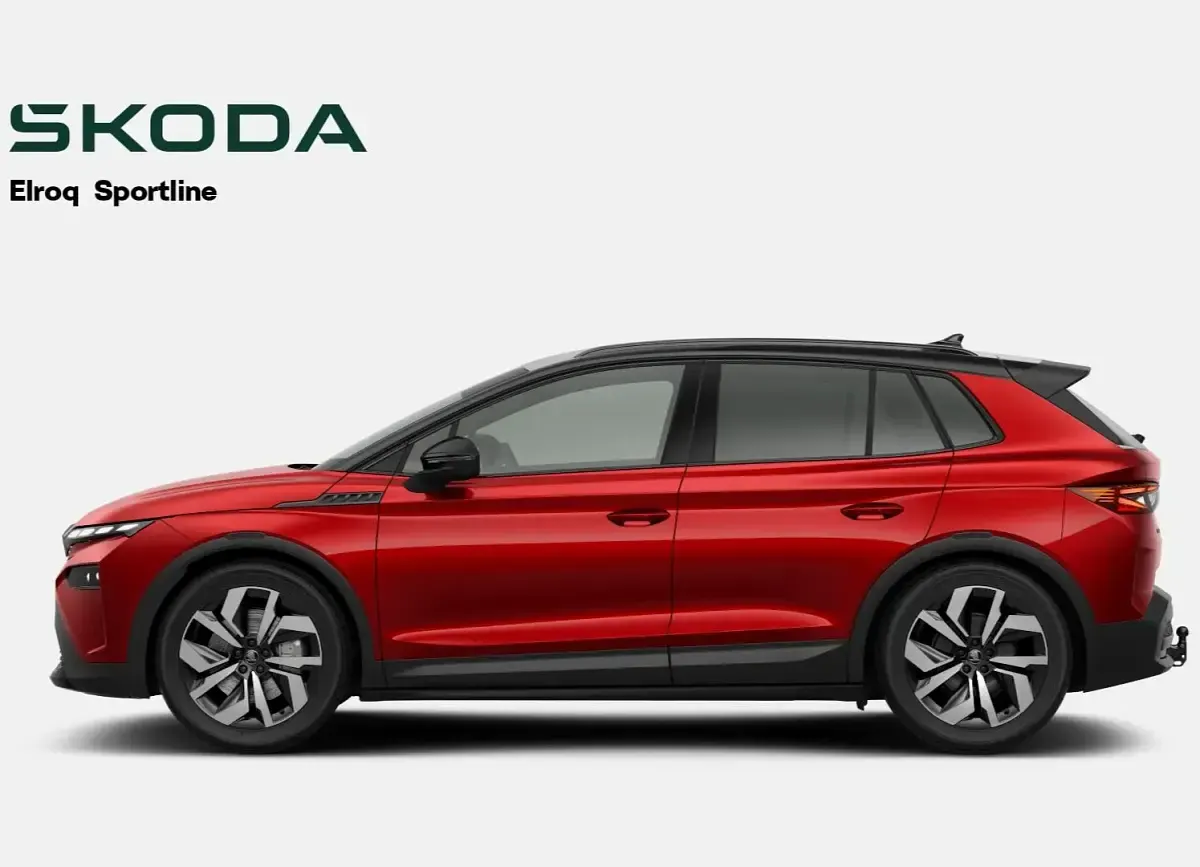 Neu Skoda Elroq SportLine 210 kW (286 PS) 2026 Timano grün SUV