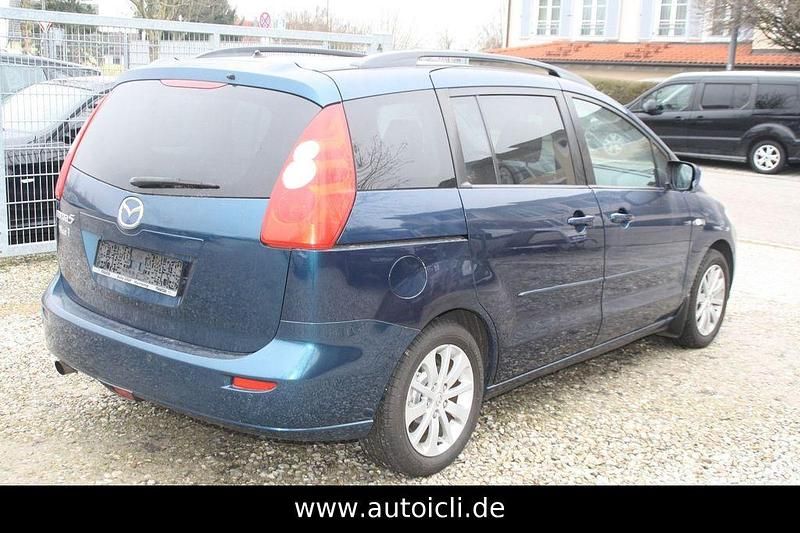 Gebraucht Mazda 5 Exclusive 116 PS (85 kW) 2006 Blau Van / Kleinbus