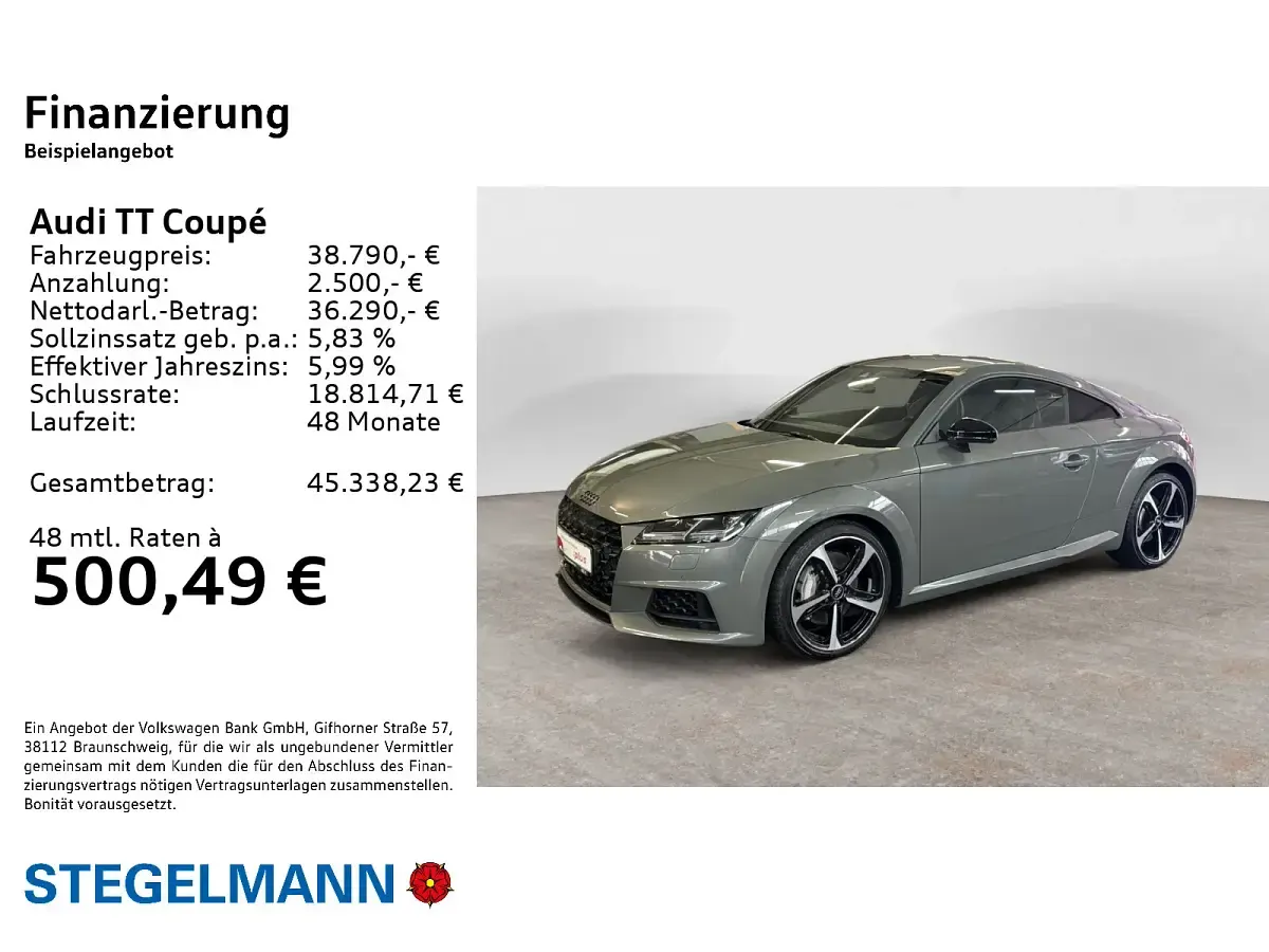 Usata Audi TT 245 CV (180 kW) 2022 Coupé