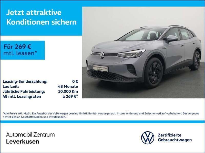 Grau / mondstein grau Gebraucht 2022 VW ID.4 Pure SUV | 23.680 € (Guter Preis) - Bild 1/3