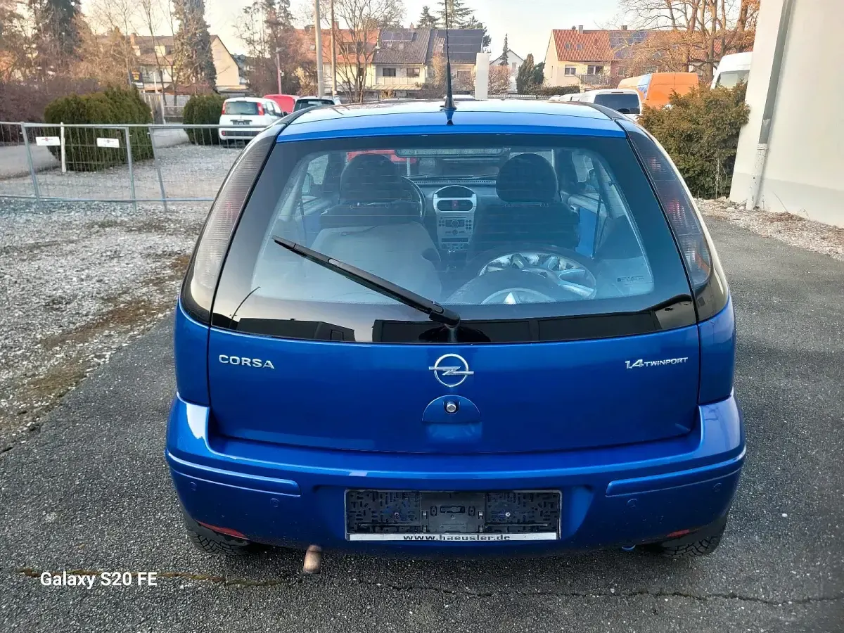 Gebraucht Opel Corsa 90 PS (66 kW) 2006 Blau Kleinwagen