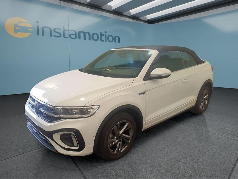 Weiß Gebraucht 2025 VW T-Roc Cabriolet Cabrio | 34.549 € (Fairer Preis) - Bild 1/4