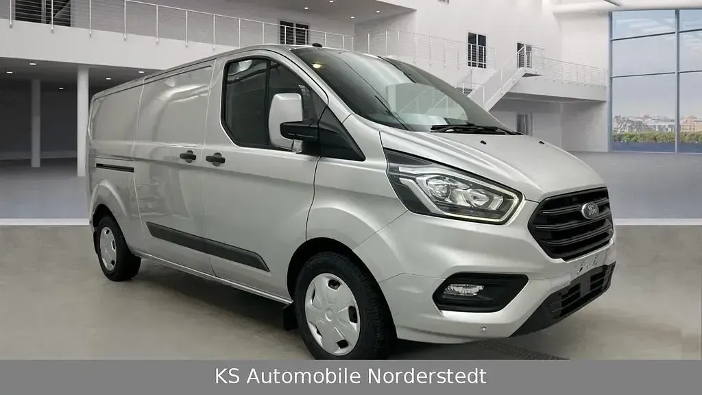 Gebraucht Ford Transit Custom 131 PS (96 kW) 2018 Silber Van / Kleinbus