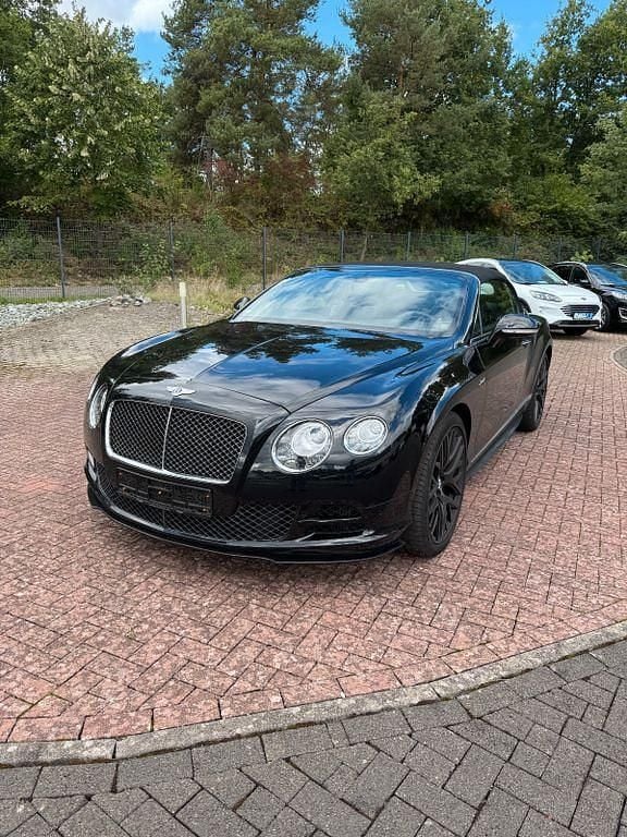 Schwarz Gebraucht 2017 Bentley Continental GT Convertible Cabrio | 114.990 € - Bild 1/4