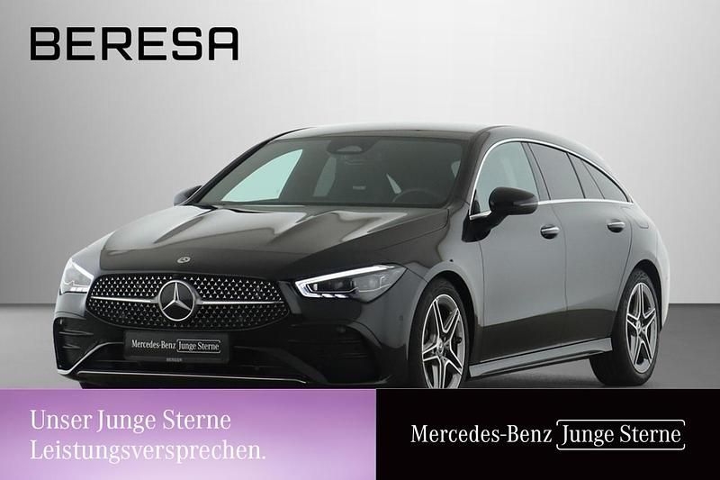 Schwarz Gebraucht 2024 Mercedes CLA200 Shooting Brake AMG line Kombi | 30.990 € (Fairer Preis) - Bild 1/3